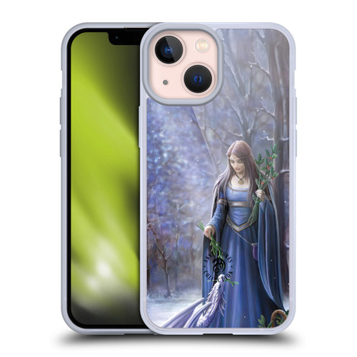 Anne Stokes Yule Solstice Gathering Soft Gel Case for Apple iPhone 13 Mini