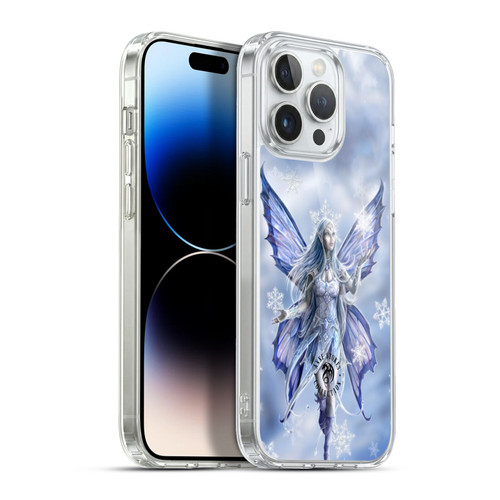 Anne Stokes Yule Snow Fairy Soft Gel Case for Apple iPhone 13 Pro Max & MagSafe