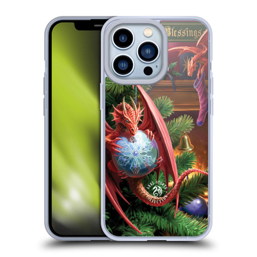 Anne Stokes Yule Magical Arrival Soft Gel Case for Apple iPhone 13 Pro