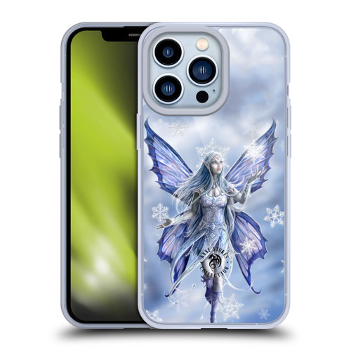 Anne Stokes Yule Snow Fairy Soft Gel Case for Apple iPhone 13 Pro