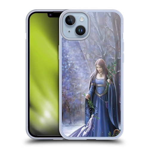 Anne Stokes Yule Solstice Gathering Soft Gel Case for Apple iPhone 14 Plus