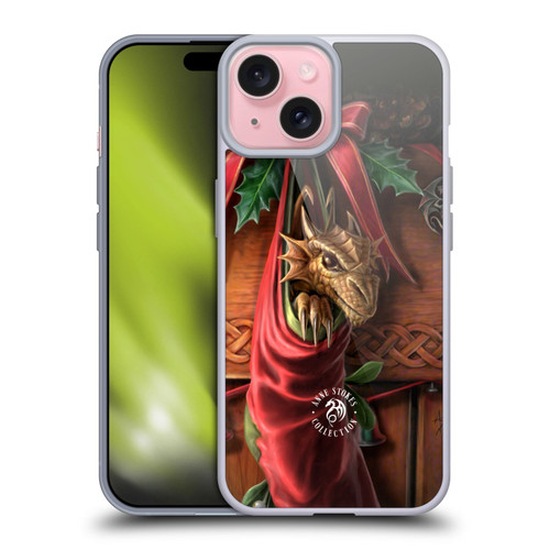 Anne Stokes Yule Little Helpers Soft Gel Case for Apple iPhone 15