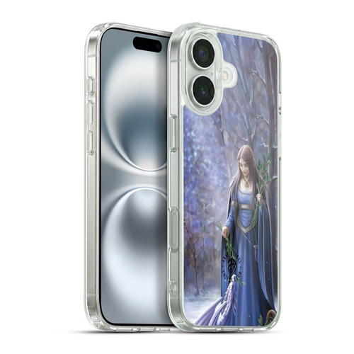 Anne Stokes Yule Solstice Gathering Soft Gel Case for Apple iPhone 16 Plus & MagSafe