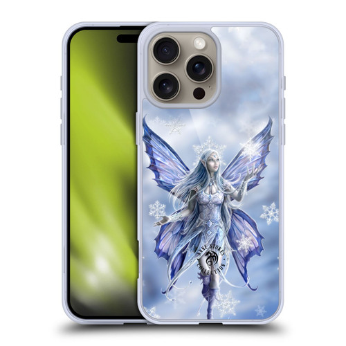 Anne Stokes Yule Snow Fairy Soft Gel Case for Apple iPhone 16 Pro Max