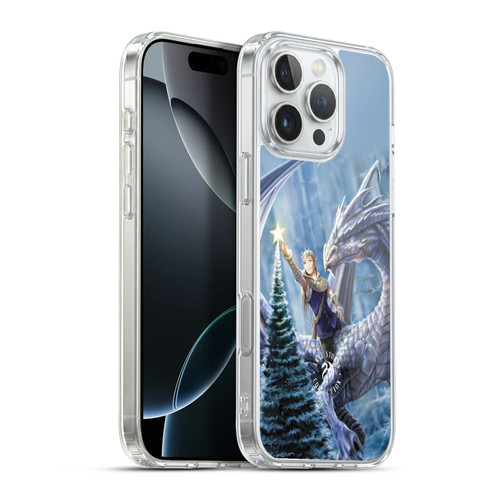 Anne Stokes Yule Winter Fantasy Soft Gel Case for Apple iPhone 16 Pro Max & MagSafe