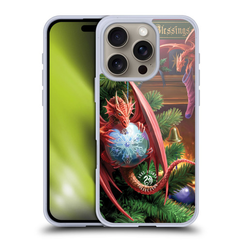 Anne Stokes Yule Magical Arrival Soft Gel Case for Apple iPhone 16 Pro