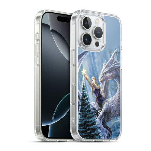 Anne Stokes Yule Winter Fantasy Soft Gel Case for Apple iPhone 16 Pro & MagSafe