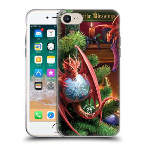 Anne Stokes Yule Magical Arrival Soft Gel Case for Apple iPhone 7 / 8 / SE 2020 & 2022