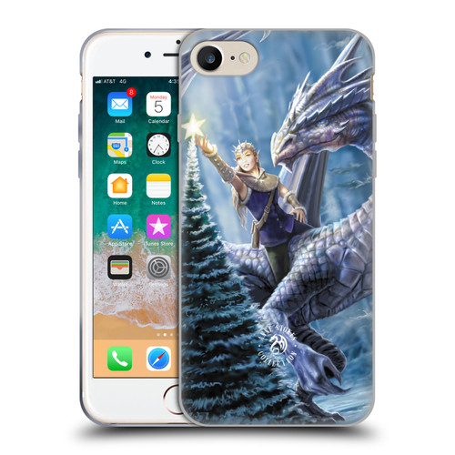 Anne Stokes Yule Winter Fantasy Soft Gel Case for Apple iPhone 7 / 8 / SE 2020 & 2022