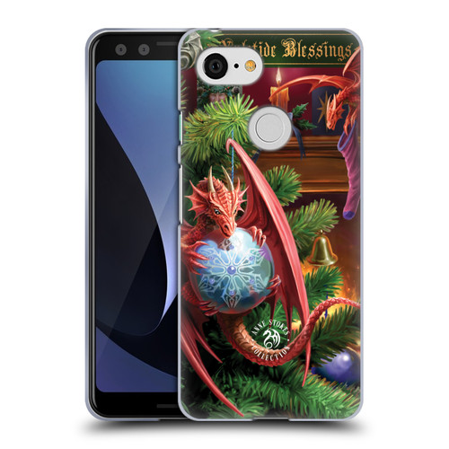 Anne Stokes Yule Magical Arrival Soft Gel Case for Google Pixel 3