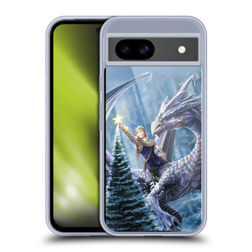 Anne Stokes Yule Winter Fantasy Soft Gel Case for Google Pixel 8a
