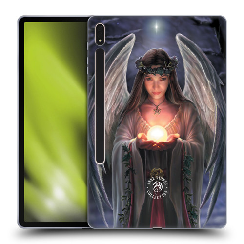 Anne Stokes Yule Angels Soft Gel Case for Samsung Galaxy Tab S8 Plus