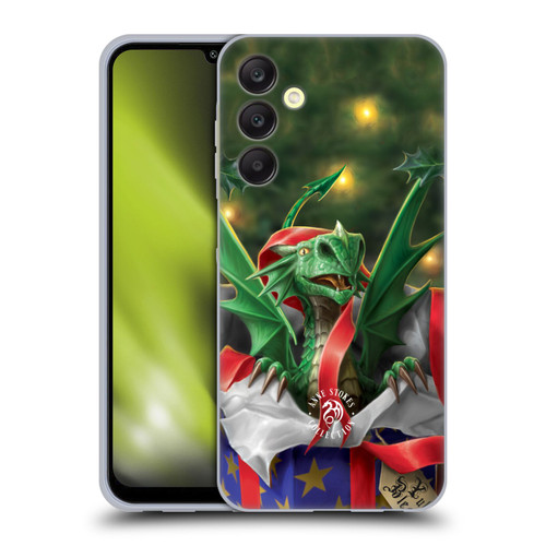 Anne Stokes Yule Surprise Gift Soft Gel Case for Samsung Galaxy A25 5G