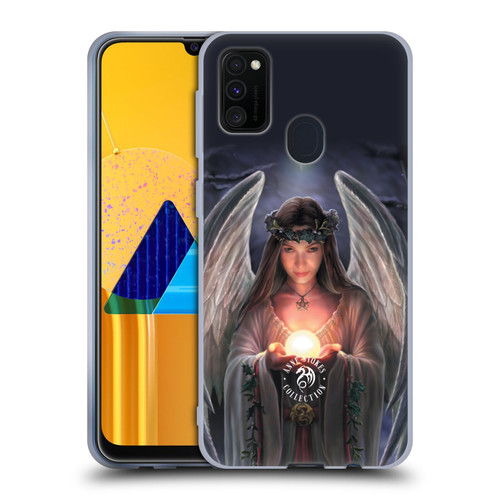 Anne Stokes Yule Angels Soft Gel Case for Samsung Galaxy M30s (2019)/M21 (2020)