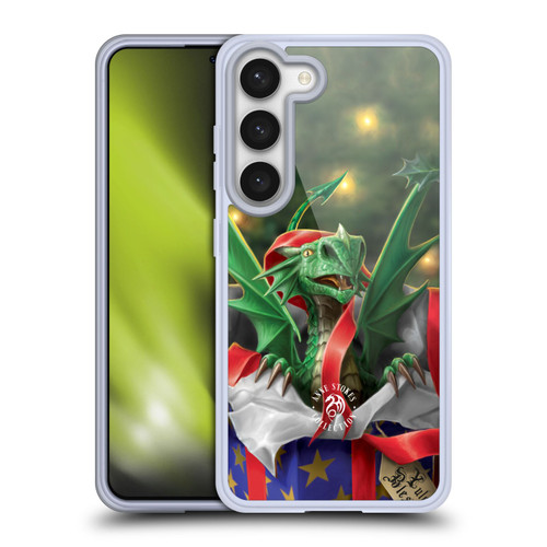 Anne Stokes Yule Surprise Gift Soft Gel Case for Samsung Galaxy S23 5G