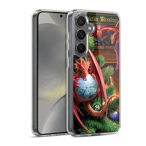 Anne Stokes Yule Magical Arrival Soft Gel Case for Samsung Galaxy S24 5G & MagSafe