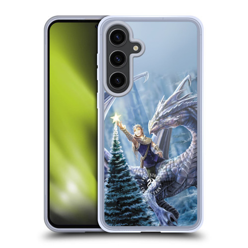 Anne Stokes Yule Winter Fantasy Soft Gel Case for Samsung Galaxy S24+ 5G