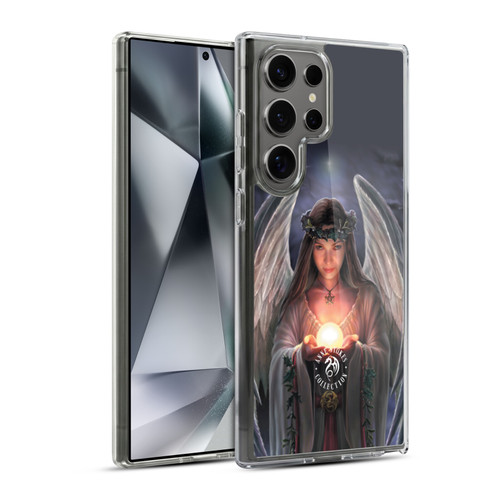 Anne Stokes Yule Angels Soft Gel Case for Samsung Galaxy S24 Ultra 5G & MagSafe