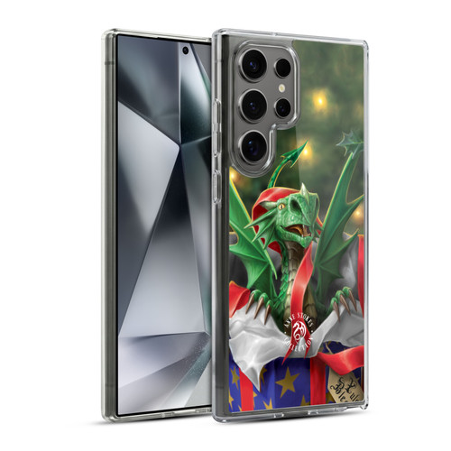 Anne Stokes Yule Surprise Gift Soft Gel Case for Samsung Galaxy S24 Ultra 5G & MagSafe