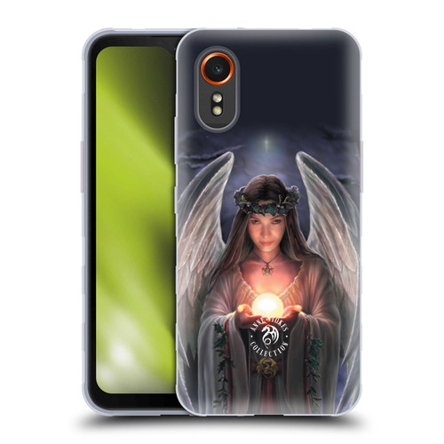 Anne Stokes Yule Angels Soft Gel Case for Samsung Galaxy Xcover7 5G