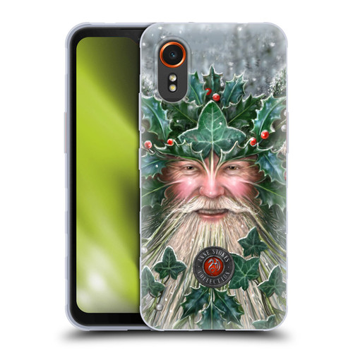 Anne Stokes Yule Season Spirit Soft Gel Case for Samsung Galaxy Xcover7 5G