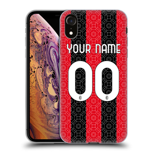 Custom Customised Personalised AC Milan 2020/21 Kit Home Soft Gel Case for Apple iPhone XR