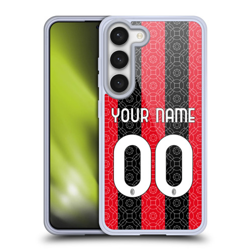 Custom Customised Personalised AC Milan 2020/21 Kit Home Soft Gel Case for Samsung Galaxy S23 5G