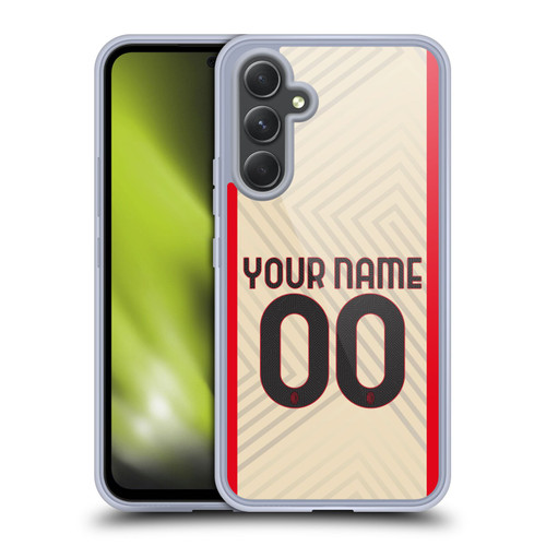 Custom Customised Personalised AC Milan 2021/22 Kit Away Soft Gel Case for Samsung Galaxy A54 5G