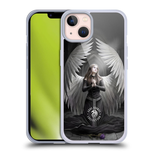 Anne Stokes Angels Prayer For The Fallen Soft Gel Case for Apple iPhone 13