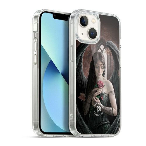 Anne Stokes Angels Rose Soft Gel Case for Apple iPhone 13