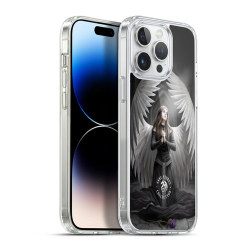 Anne Stokes Angels Prayer For The Fallen Soft Gel Case for Apple iPhone 13 Pro Max