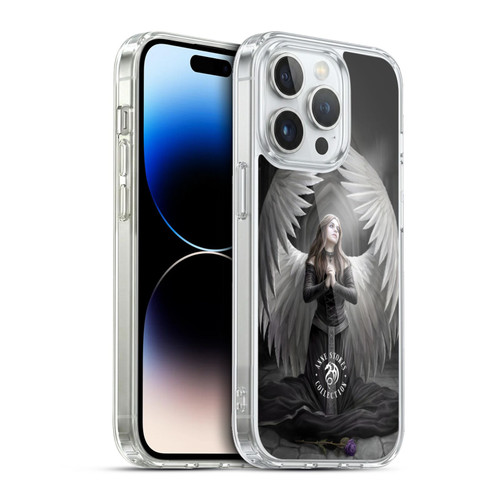 Anne Stokes Angels Prayer For The Fallen Soft Gel Case for Apple iPhone 13 Pro