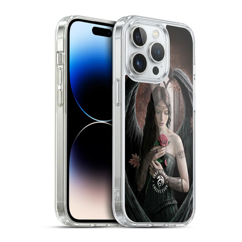 Anne Stokes Angels Rose Soft Gel Case for Apple iPhone 13 Pro