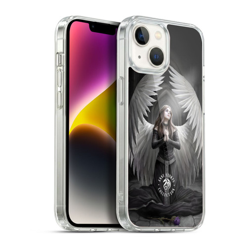 Anne Stokes Angels Prayer For The Fallen Soft Gel Case for Apple iPhone 14