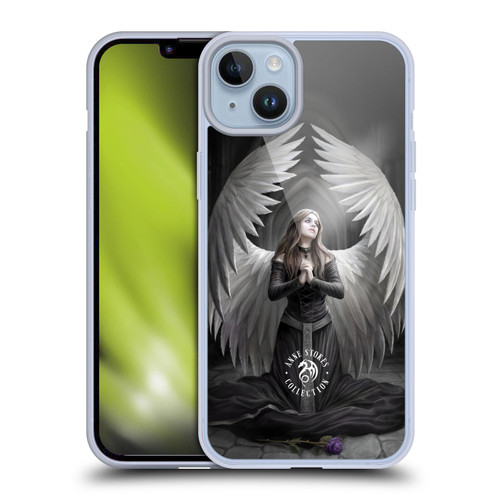 Anne Stokes Angels Prayer For The Fallen Soft Gel Case for Apple iPhone 14 Plus