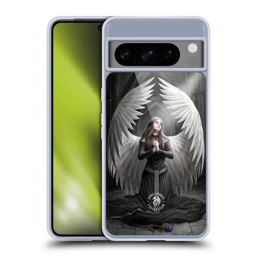 Anne Stokes Angels Prayer For The Fallen Soft Gel Case for Google Pixel 8 Pro