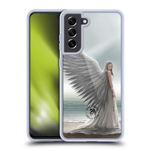 Anne Stokes Angels Spirit Guide Soft Gel Case for Samsung Galaxy S21 FE 5G