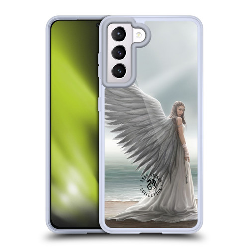 Anne Stokes Angels Spirit Guide Soft Gel Case for Samsung Galaxy S21 5G