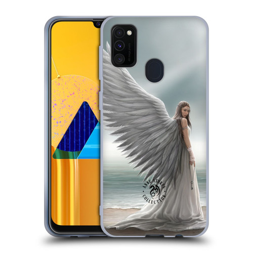 Anne Stokes Angels Spirit Guide Soft Gel Case for Samsung Galaxy M30s (2019)/M21 (2020)
