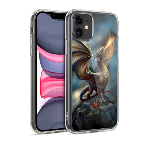 Anne Stokes Dragons Noble Soft Gel Case for Apple iPhone 11
