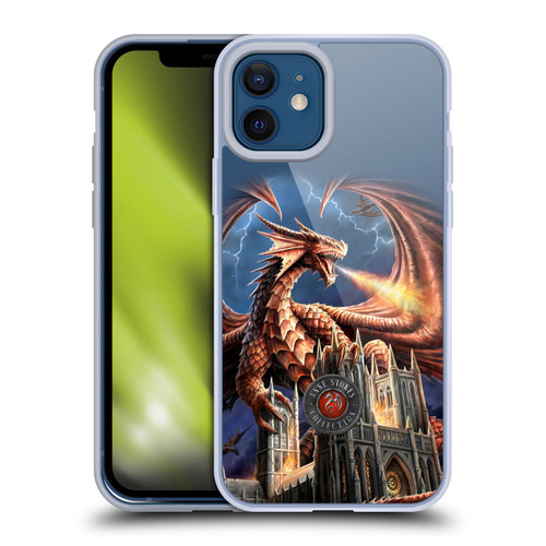 Anne Stokes Dragons Fury Soft Gel Case for Apple iPhone 12 / iPhone 12 Pro