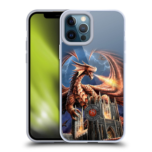 Anne Stokes Dragons Fury Soft Gel Case for Apple iPhone 12 Pro Max