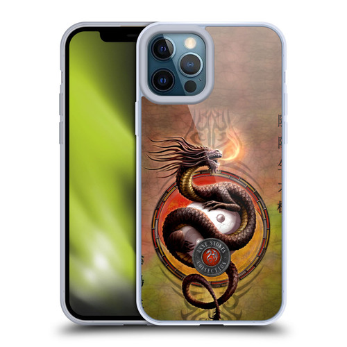 Anne Stokes Dragons Yin Yang Protector Soft Gel Case for Apple iPhone 12 Pro Max