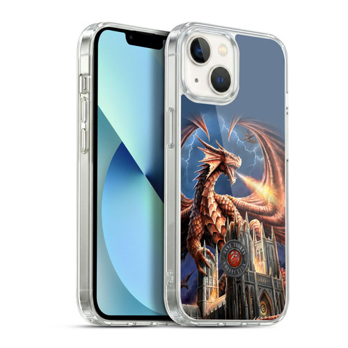 Anne Stokes Dragons Fury Soft Gel Case for Apple iPhone 13