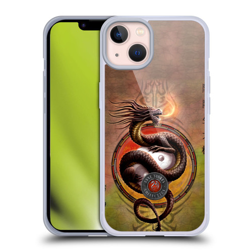 Anne Stokes Dragons Yin Yang Protector Soft Gel Case for Apple iPhone 13
