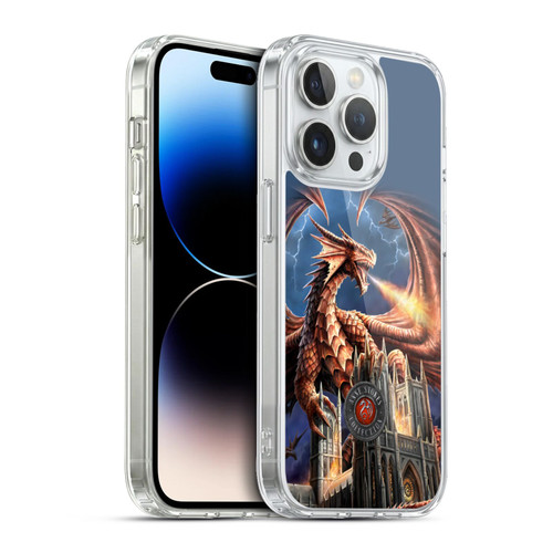 Anne Stokes Dragons Fury Soft Gel Case for Apple iPhone 13 Pro
