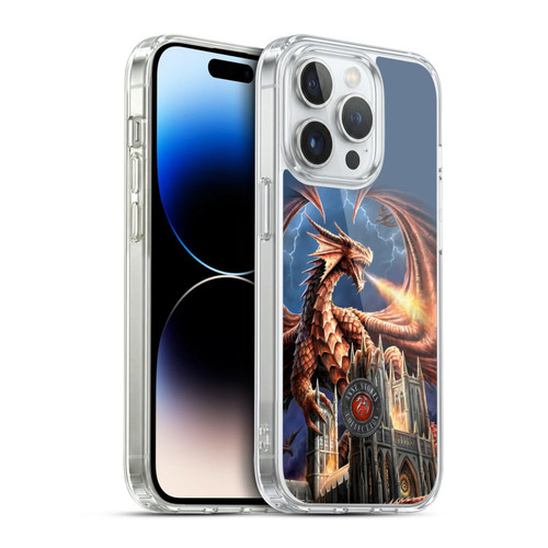 Anne Stokes Dragons Fury Soft Gel Case for Apple iPhone 14 Pro