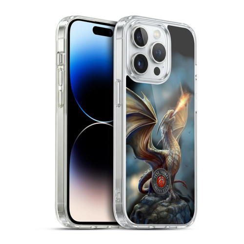 Anne Stokes Dragons Noble Soft Gel Case for Apple iPhone 14 Pro