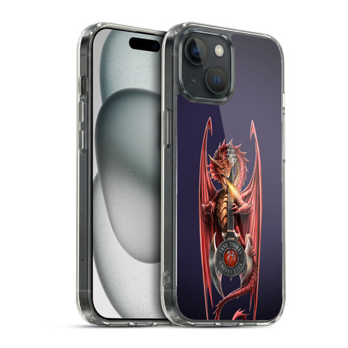 Anne Stokes Dragons Power Chord Soft Gel Case for Apple iPhone 15