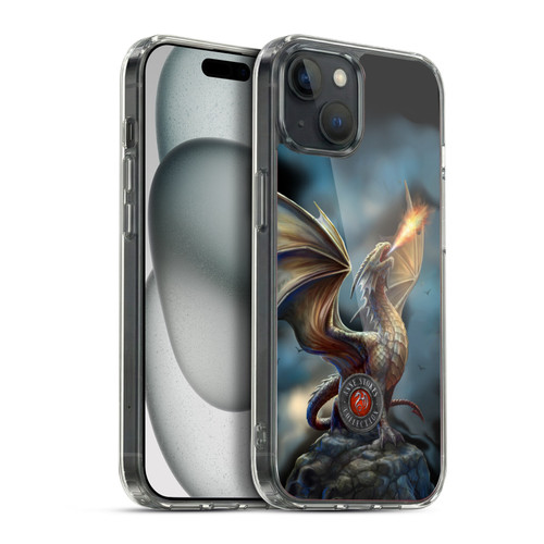 Anne Stokes Dragons Noble Soft Gel Case for Apple iPhone 15 Plus